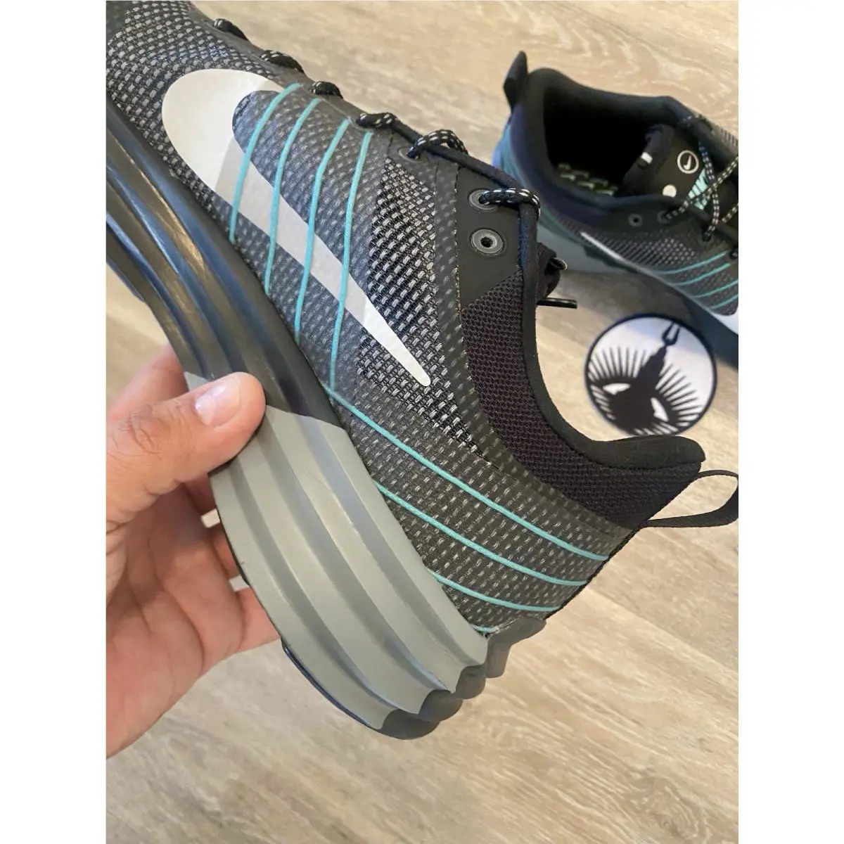 Nike shoes - Nike Lunar Roam PRM - Lunar Roam PRM - HV2523-002 - Black / Cool Grey / Aurora Green / Photon Dust (UPC: 197860760950) 1