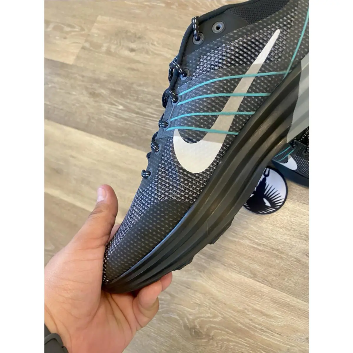 Nike shoes - Nike Lunar Roam PRM - Lunar Roam PRM - HV2523-002 - Black / Cool Grey / Aurora Green / Photon Dust (UPC: 197860760950) 2