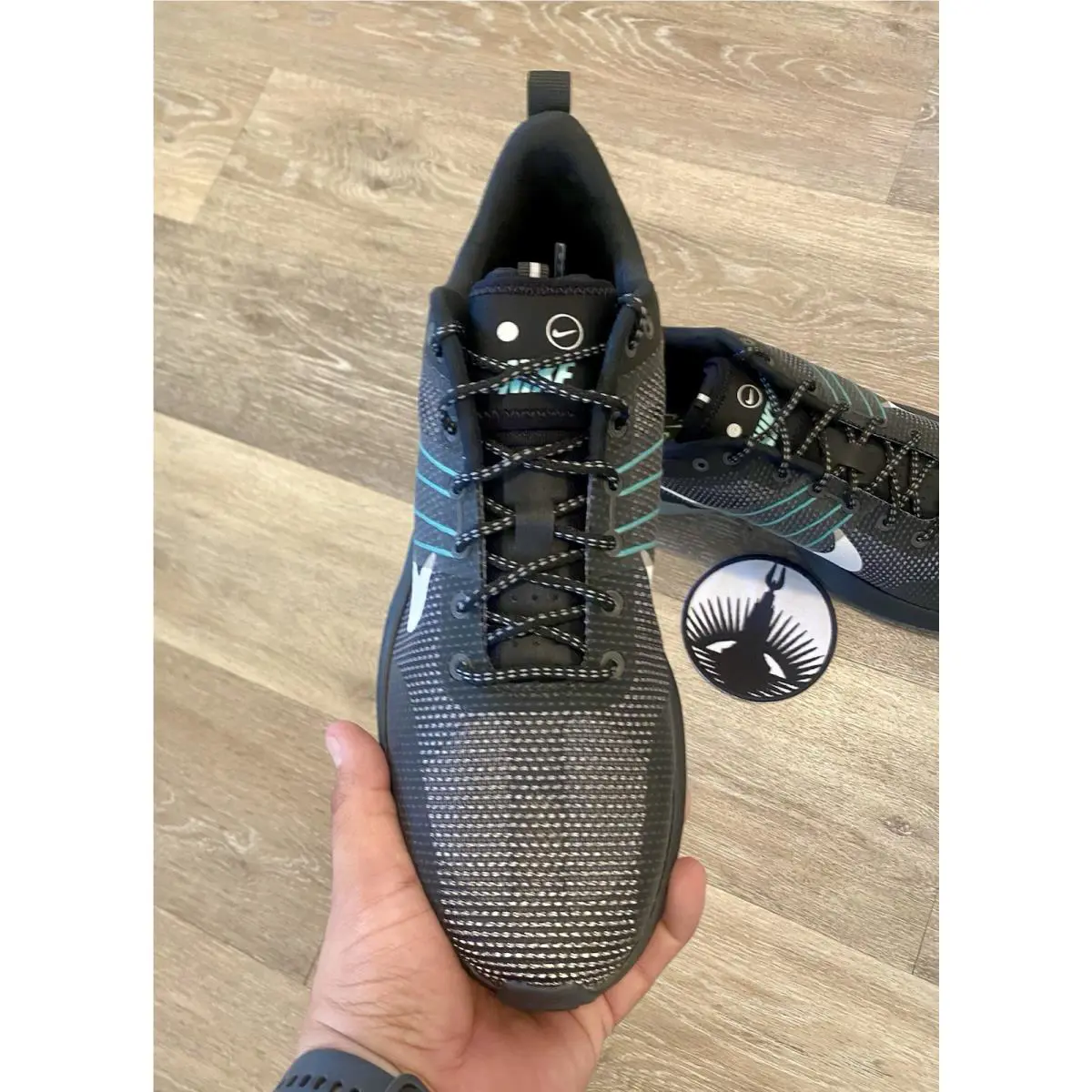 Nike shoes - Nike Lunar Roam PRM - Lunar Roam PRM - HV2523-002 - Black / Cool Grey / Aurora Green / Photon Dust (UPC: 197860760950) 4