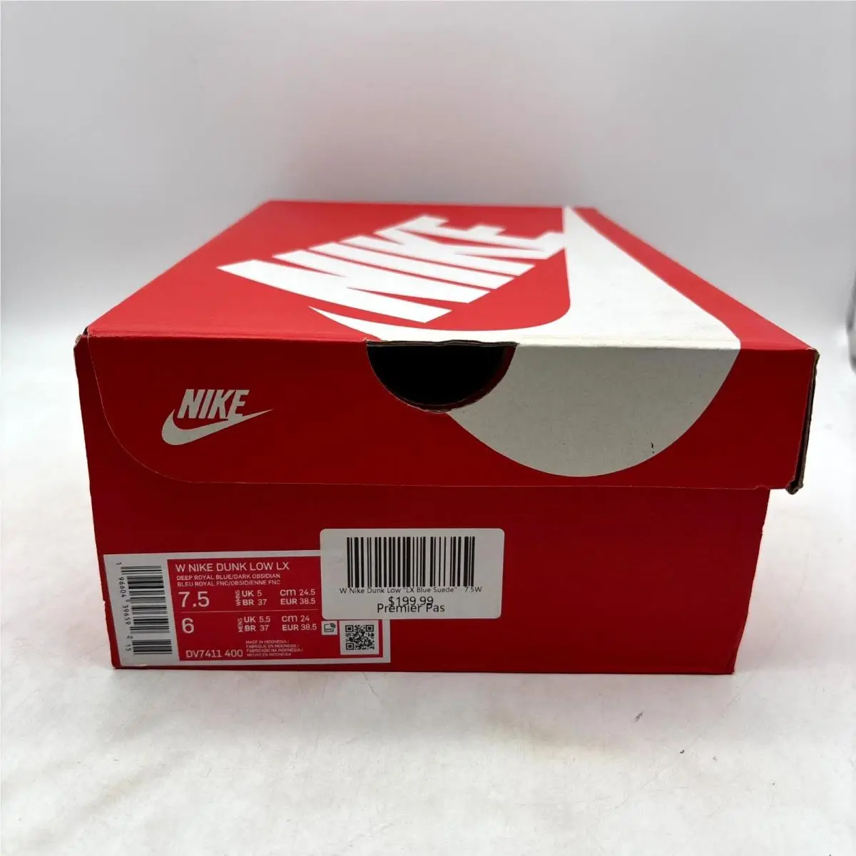 Nike shoes - Nike Dunk Low LX DV7411-400 - DV7411-400 - Deep Royal Blue/Sesame (UPC: 196604396592) 7