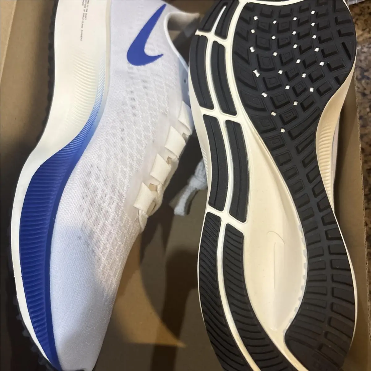 Nike shoes - Nike Air Zoom Pegasus 37 PRM - CQ9908-100 - White, Manufacturer: White/Gym Red/Sail/Game Royal 1
