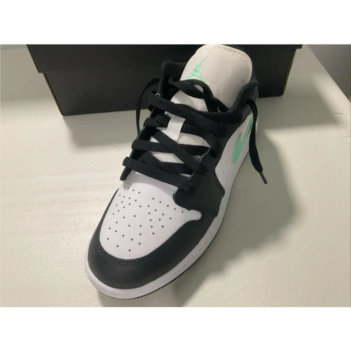 Nike shoes - Air Jordan 1 Low - Air Low - unknown - teal, Manufacturer: Black/Multi-Color 4