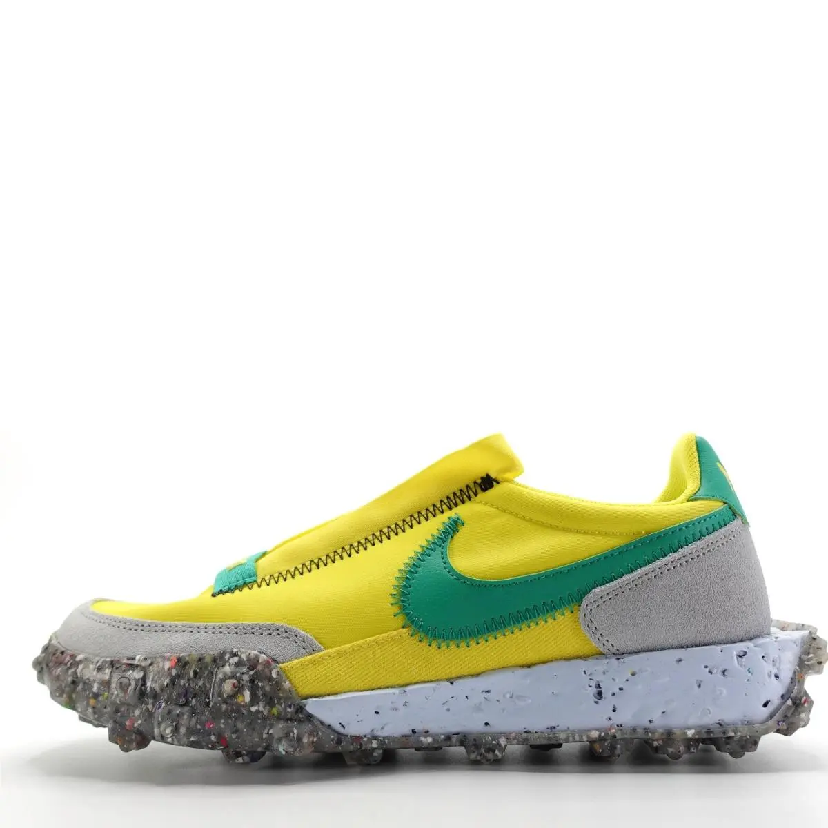 Nike shoes - Waffle Racer Crater - Waffle Racer Crater - CT1983 701 - Yellow, Green 2