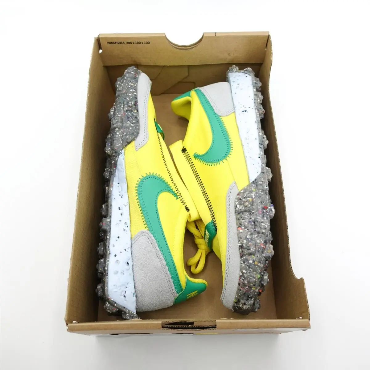 Nike shoes - Waffle Racer Crater - Waffle Racer Crater - CT1983 701 - Yellow, Green 8