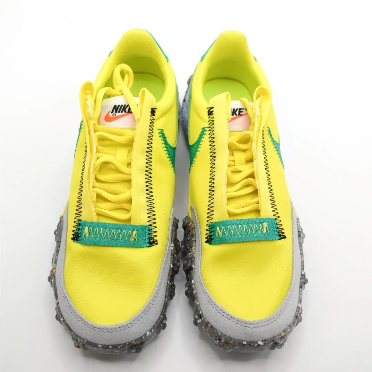 Nike shoes - Waffle Racer Crater - Waffle Racer Crater - CT1983 701 - Yellow, Green 4
