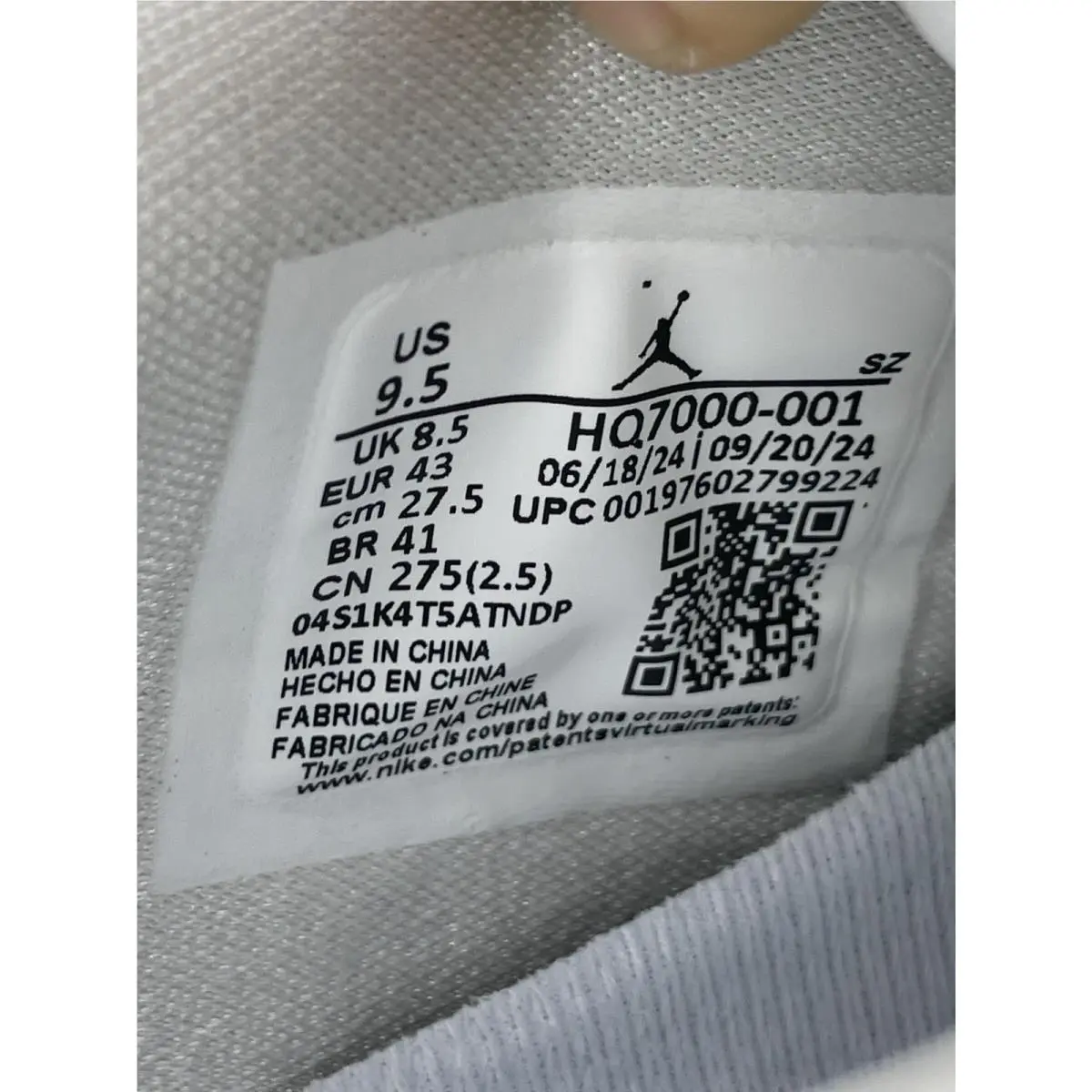 Nike shoes - Air Jordan 11 Low - Air Low - HQ7000-001 - White 16