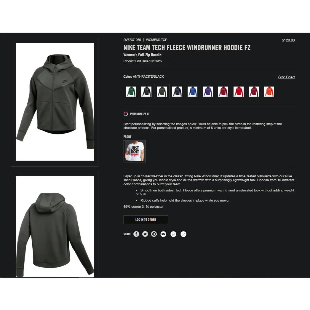 Nike clothing - Gray 1