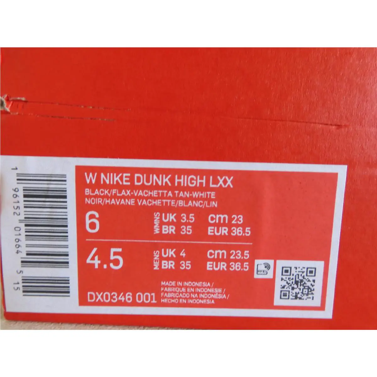 Nike shoes - Nike Dunk High - Dunk High - DX0346-001 - Black (UPC: 196152016645) 3
