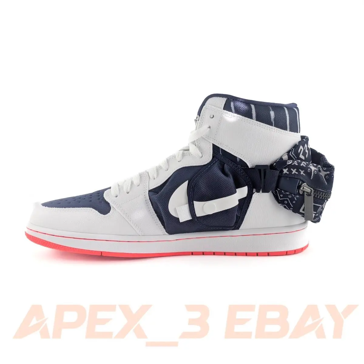 Nike shoes - Air Jordan 1 - Air - DV1717 100 - White, way: White / Neutral Indigo 0