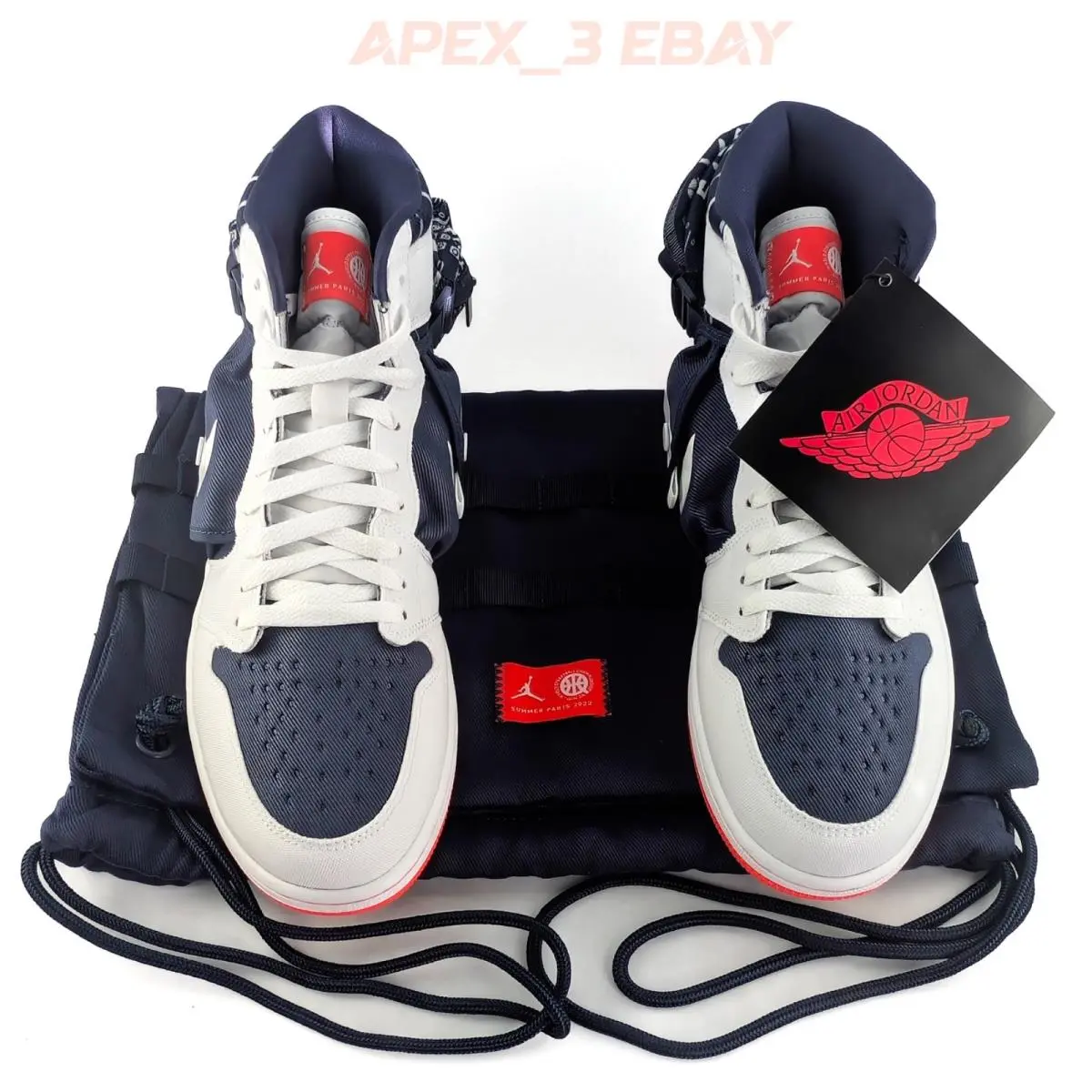 Nike shoes - Air Jordan 1 - Air - DV1717 100 - White, way: White / Neutral Indigo 1