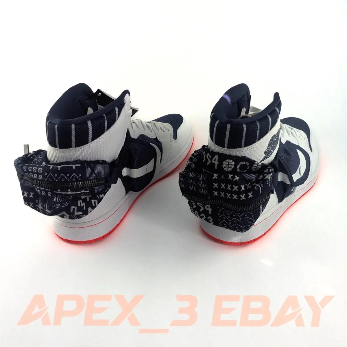 Nike shoes - Air Jordan 1 - Air - DV1717 100 - White, way: White / Neutral Indigo 2