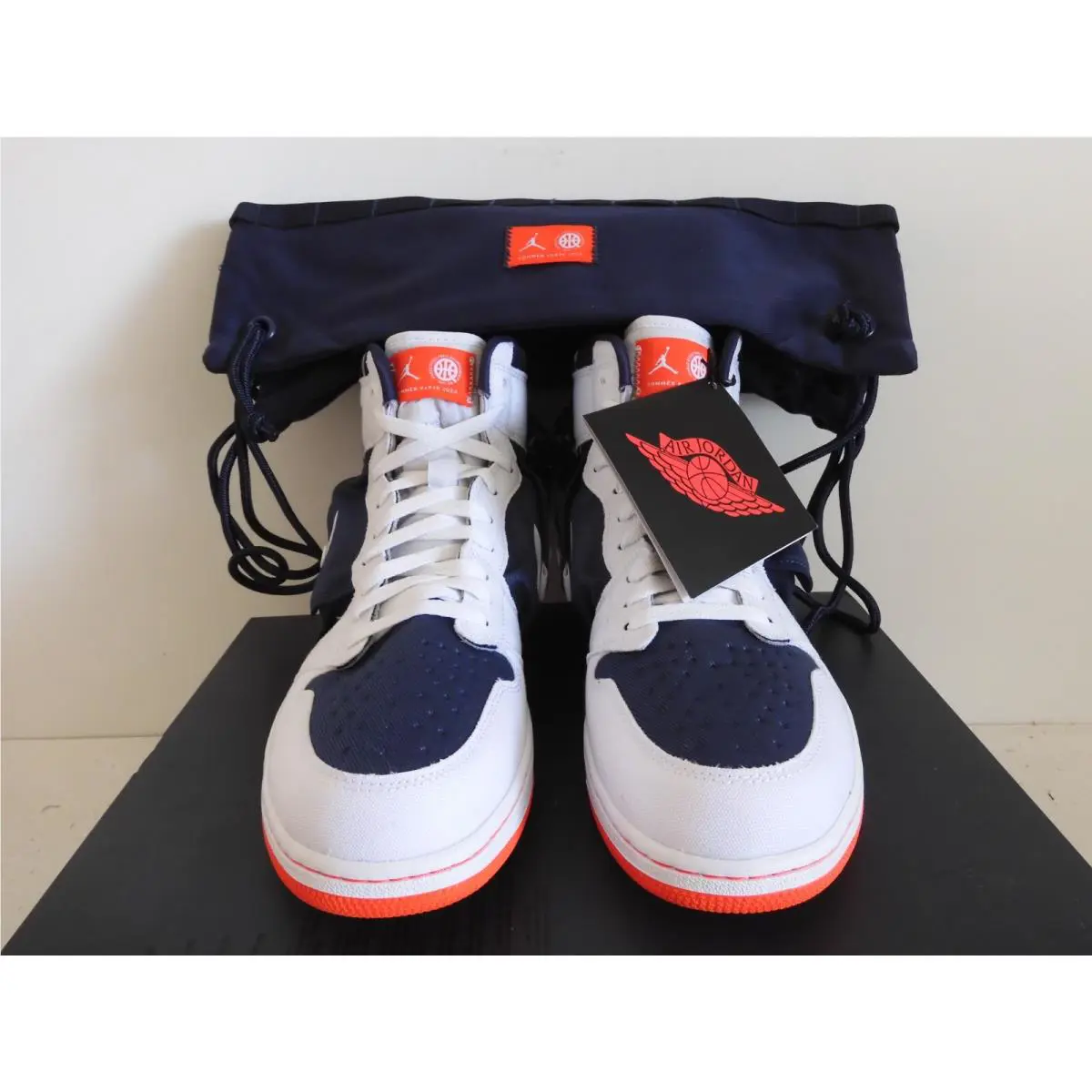 Nike shoes - Air Jordan 1 - Air - DV1717 100 - White, way: White / Neutral Indigo 2