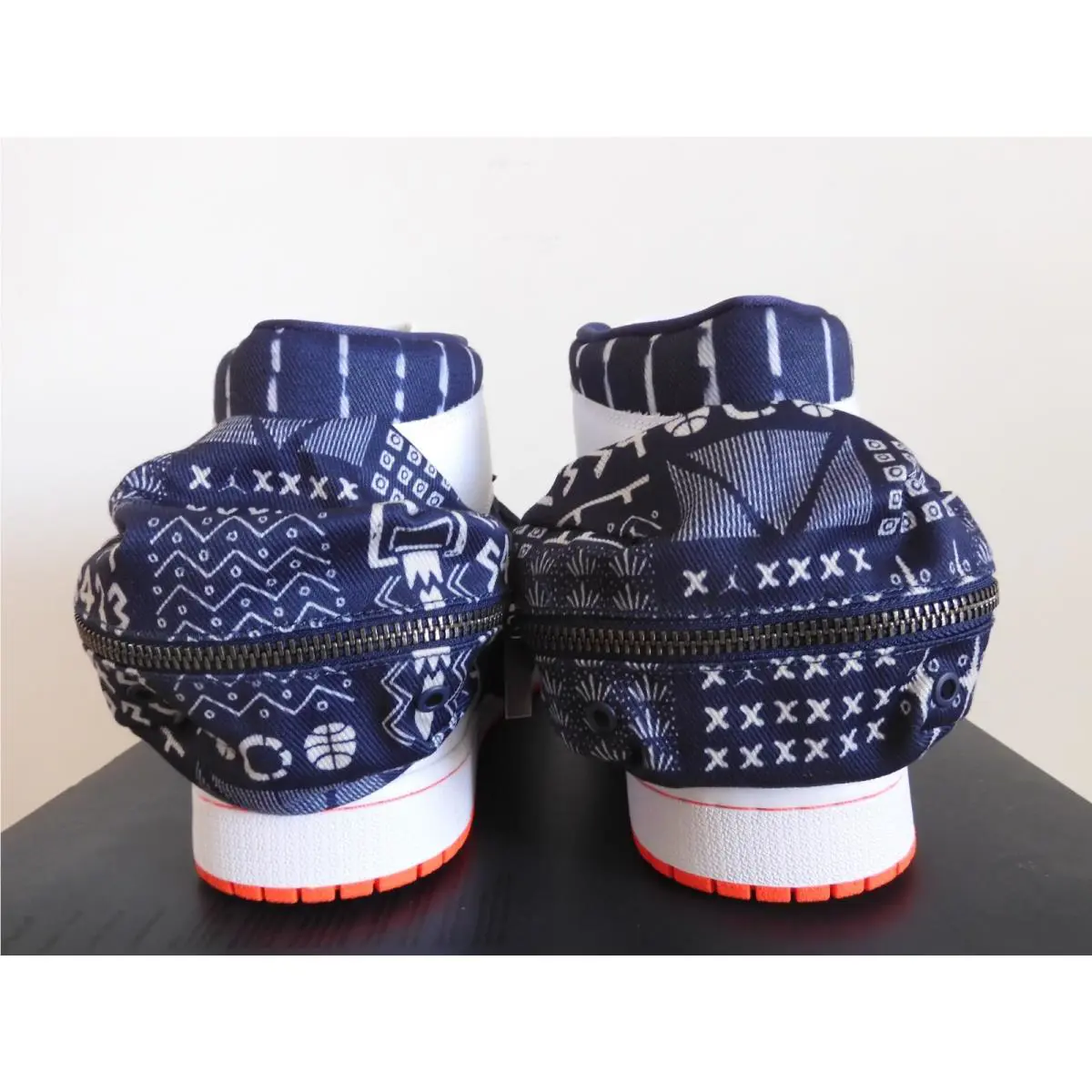 Nike shoes - Air Jordan 1 - Air - DV1717 100 - White, way: White / Neutral Indigo 3