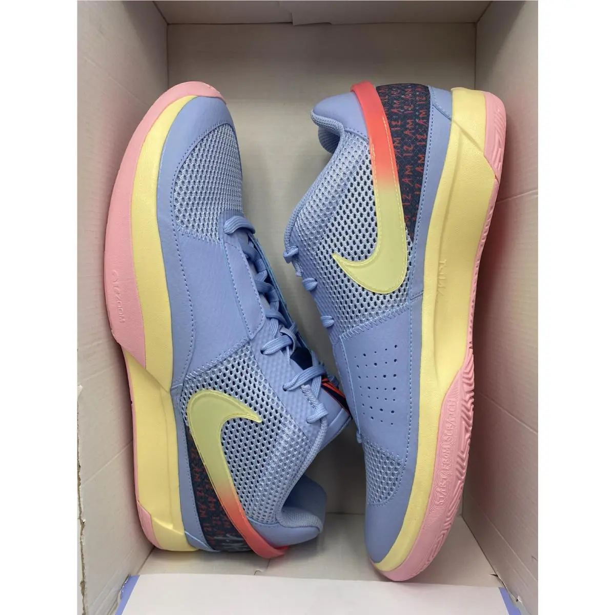 Nike shoes - Nike Ja 1 - DR8785-400 - Cobalt Bliss/Citron Tint (UPC: 196604383851) 5