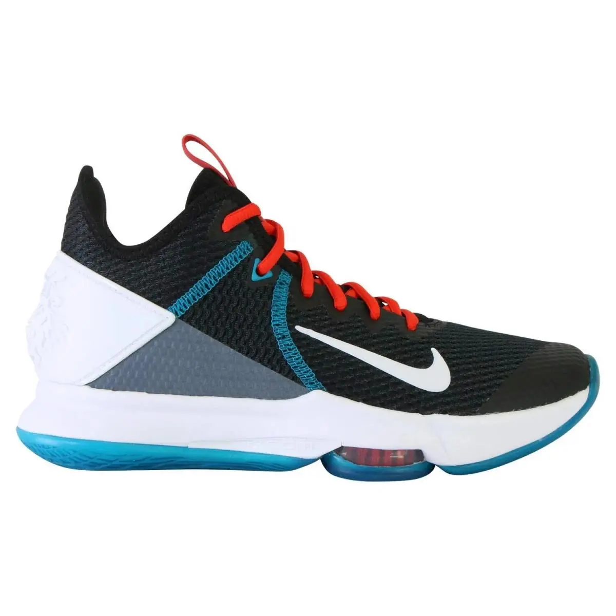 Nike Unisex Lebron Witness IV Black/white-chile Red 10.5 - Black