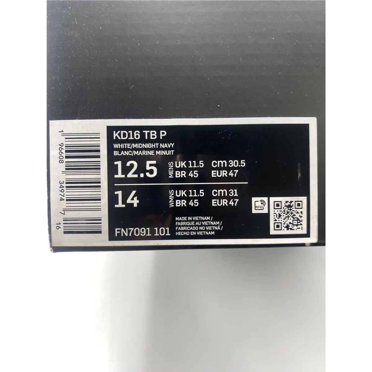 Nike shoes - Nike KD 16 - FN7091 101 - White (UPC: 196608349747) 6