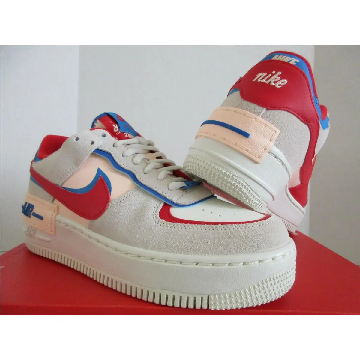 Nike shoes - Nike Air Force 1 Shadow - CU8591-100 - Sail (UPC: 194499069003) 0