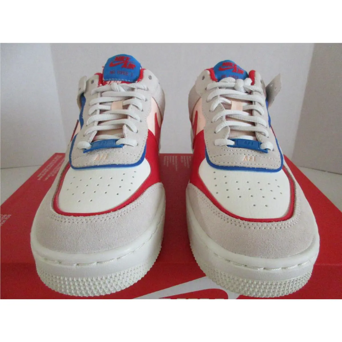 Nike shoes - Nike Air Force 1 Shadow - CU8591-100 - Sail (UPC: 194499069003) 1