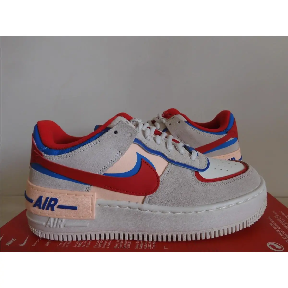 Nike shoes - Nike Air Force 1 Shadow - CU8591-100 - Sail (UPC: 194499069003) 0