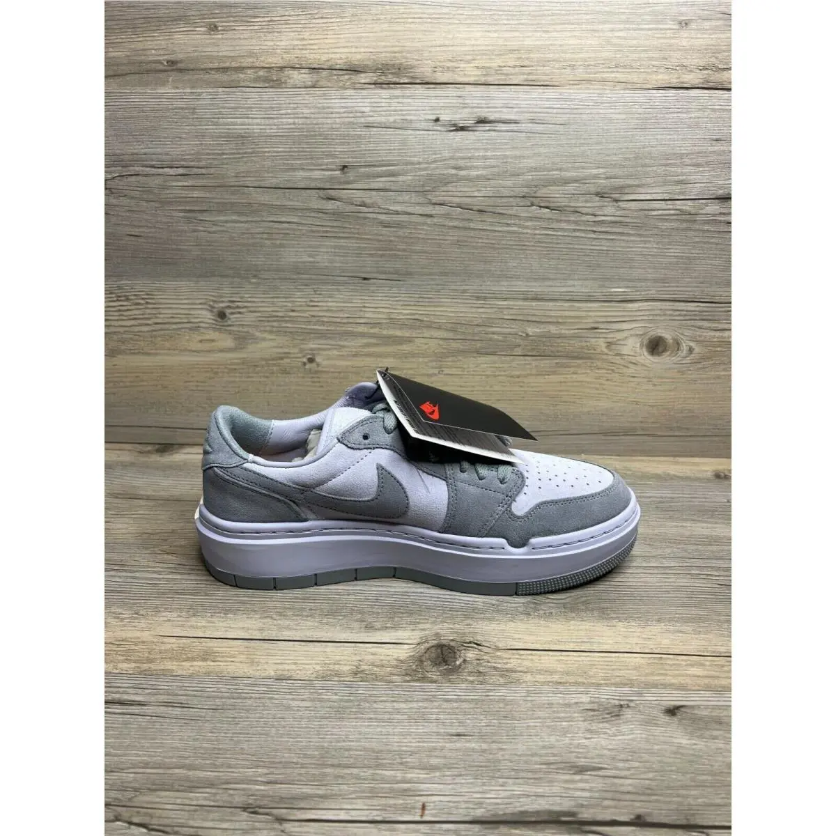 Nike shoes - Nike Air Jordan 1 - Air - Gray (UPC: 196151815058) 4