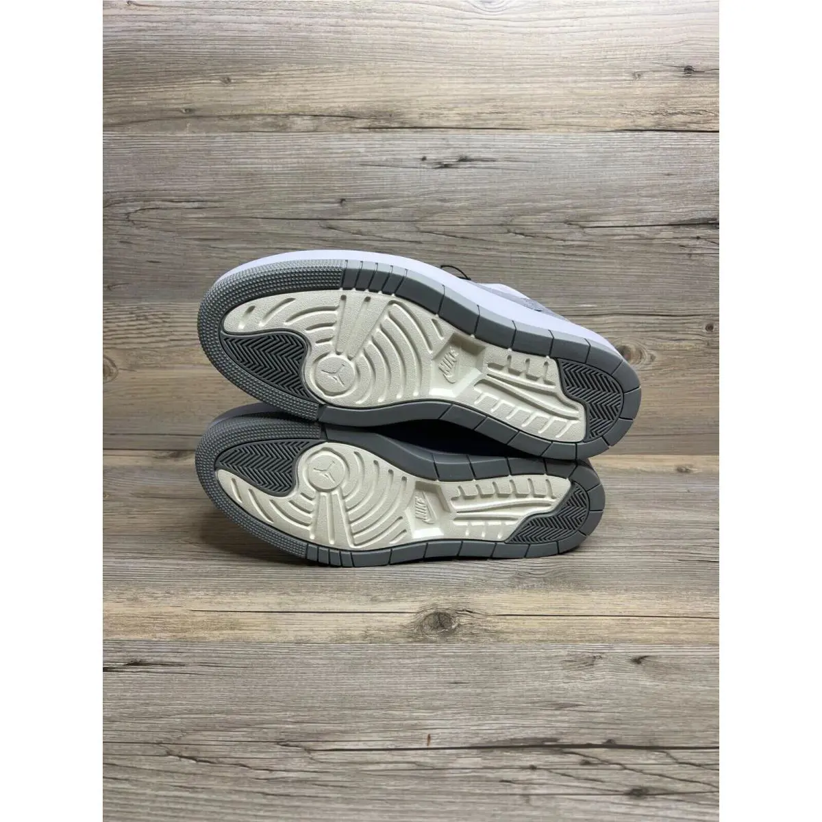 Nike shoes - Nike Air Jordan 1 - Air - Gray (UPC: 196151815058) 6