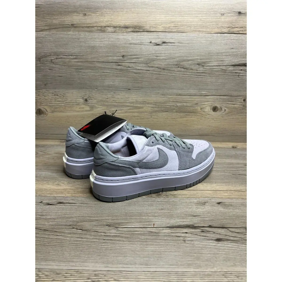 Nike shoes - Nike Air Jordan 1 - Air - Gray (UPC: 196151815058) 7