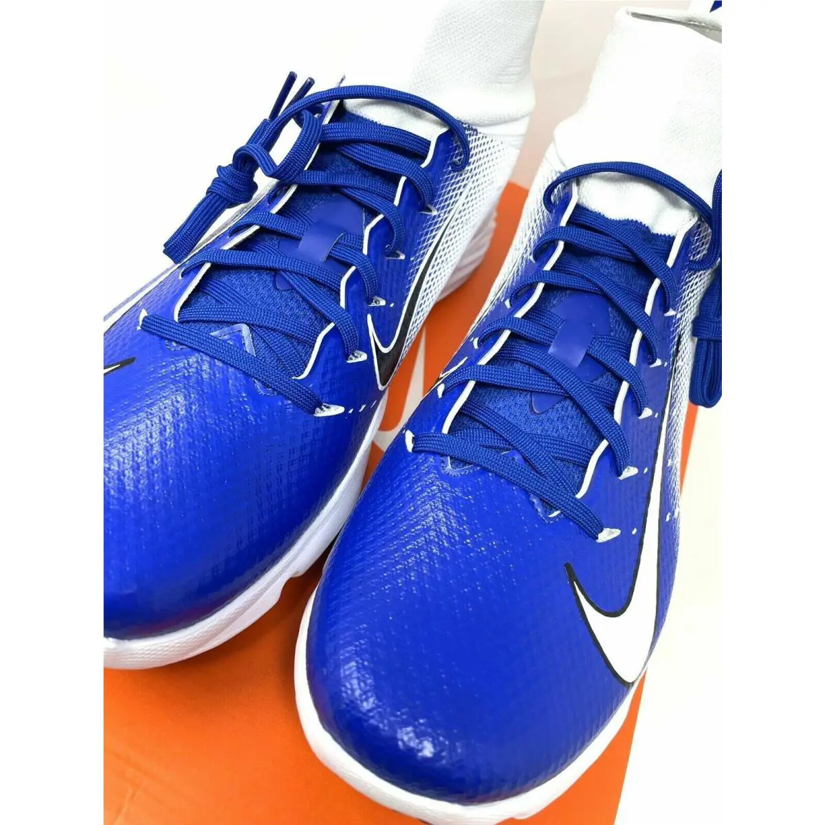 Nike shoes - Nike Vapor Untouchable - Vapor Untouchable - AO8744-104 - White / Blue, Manufacturer: White / Black-Old Royal (UPC: 887230920649) 0