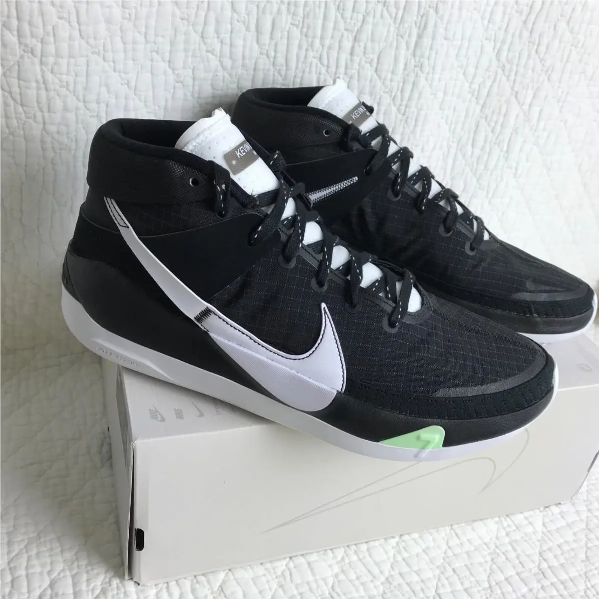 Nike shoes - Nike KD 13 - CK6017-002 - Black/White-Pure platinium 8