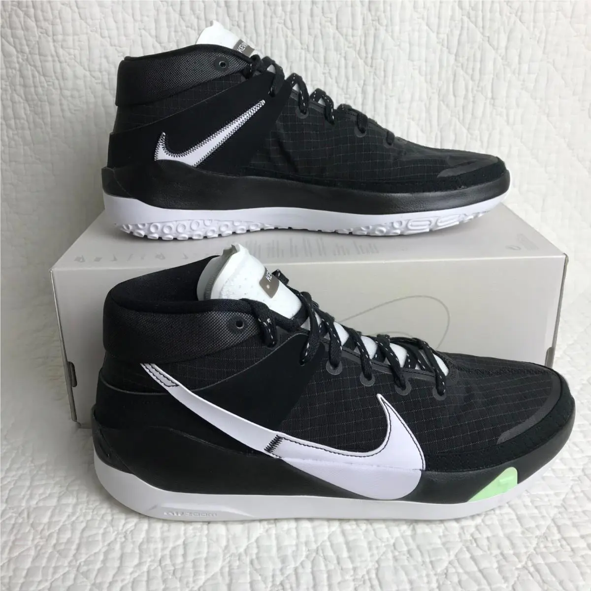 Nike shoes - Nike KD 13 - CK6017-002 - Black/White-Pure platinium 0