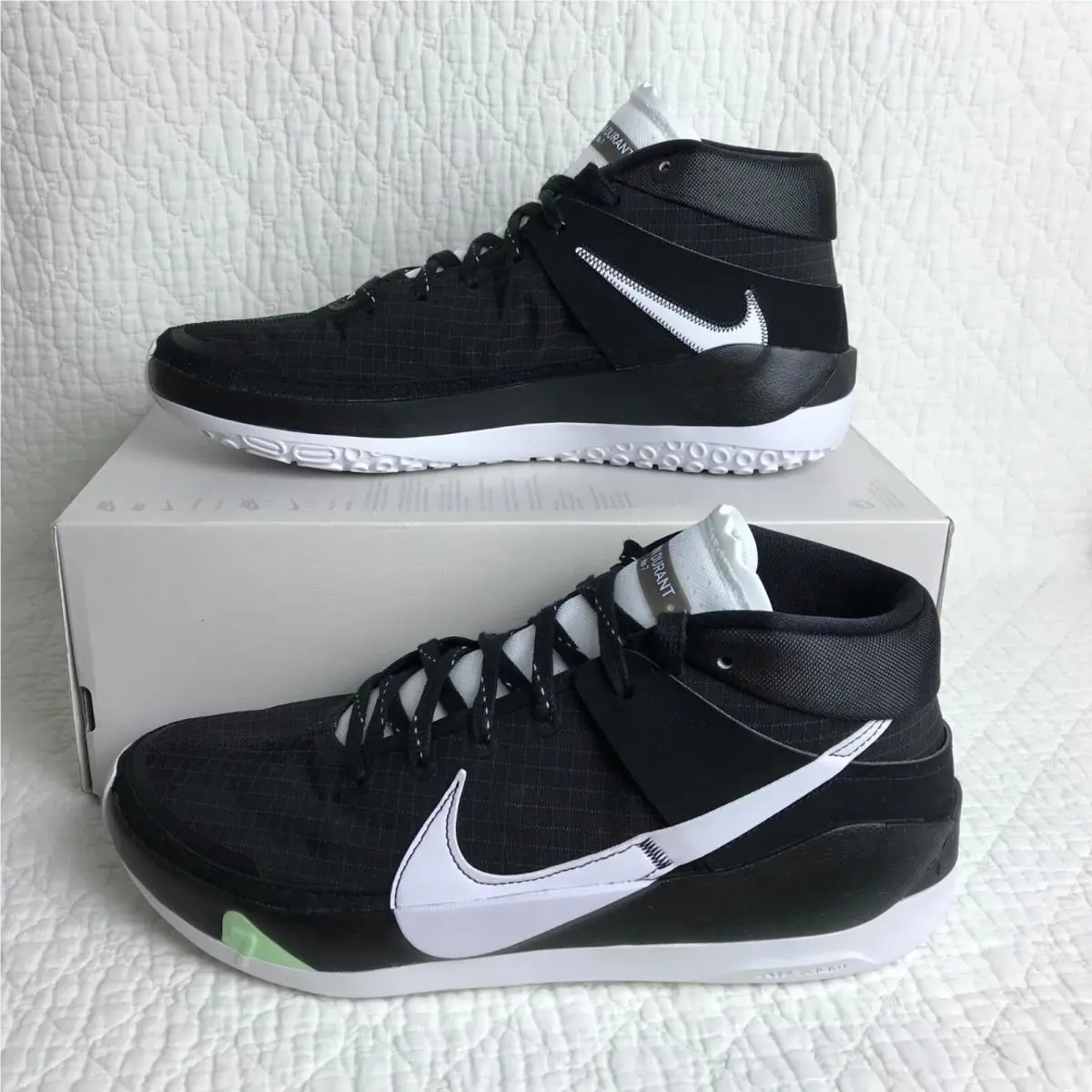 Nike shoes - Nike KD 13 - CK6017-002 - Black/White-Pure platinium 1