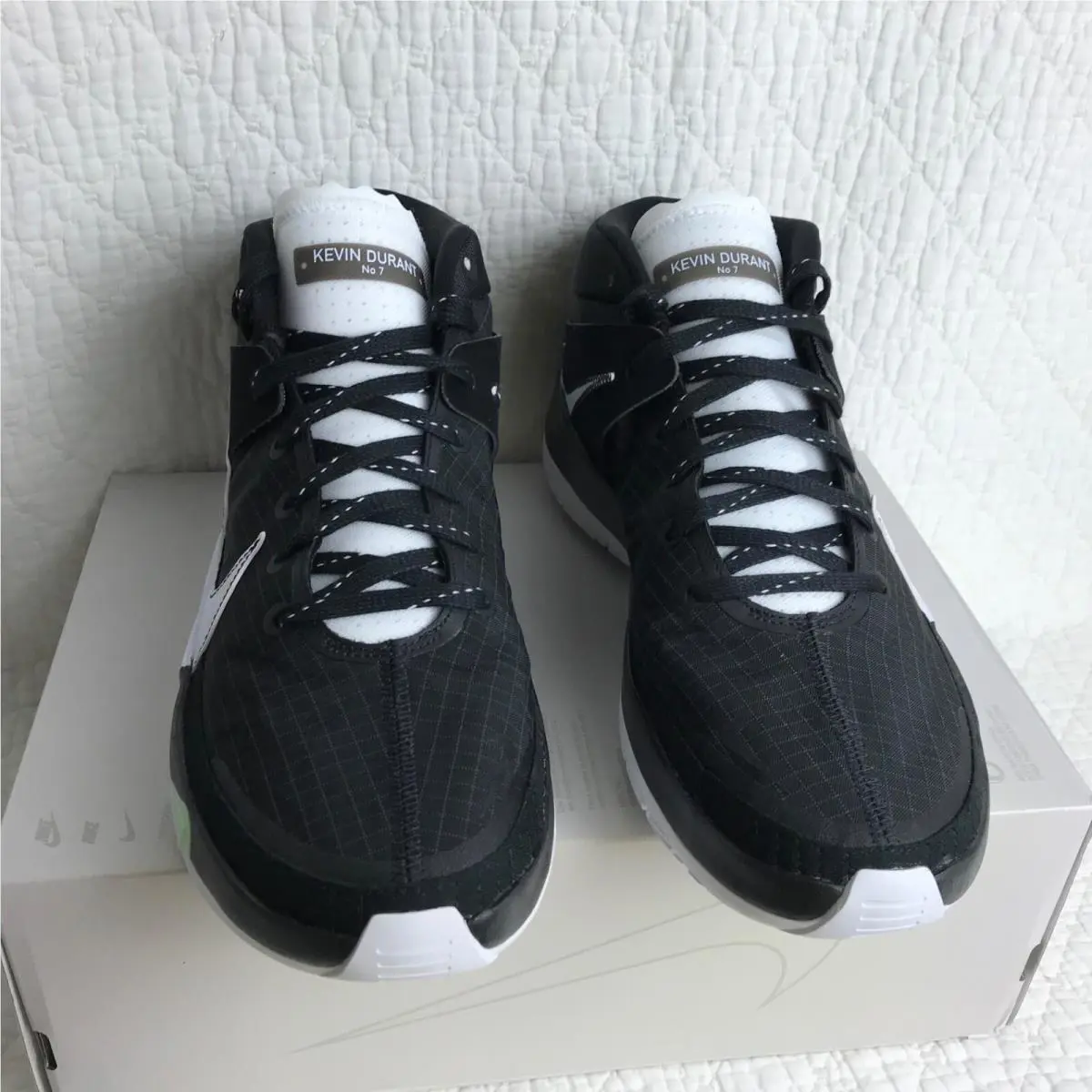 Nike shoes - Nike KD 13 - CK6017-002 - Black/White-Pure platinium 3