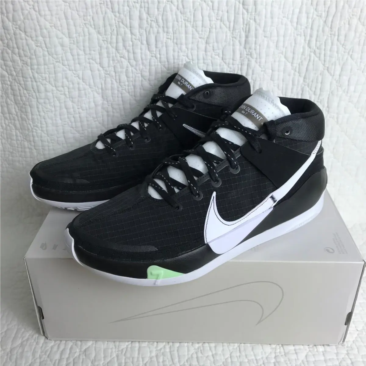Nike shoes - Nike KD 13 - CK6017-002 - Black/White-Pure platinium 5