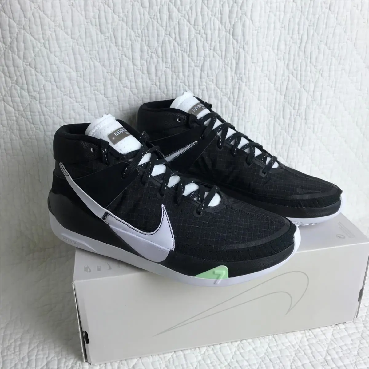 Nike shoes - Nike KD 13 - CK6017-002 - Black/White-Pure platinium 6