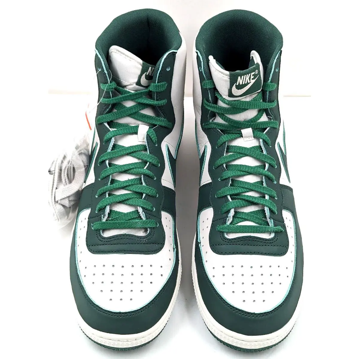 Nike Terminator High Noble Green White Sneaker Shoes FD0650-100 Men`s Sizes 12.5