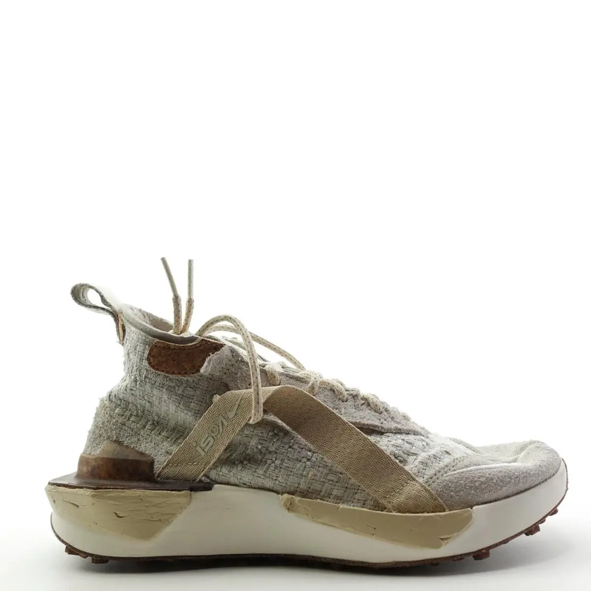 Nike Ispa Drifter Split Natural Shoes with Socks Mens 6 CZ0238 100 Womens 7.5