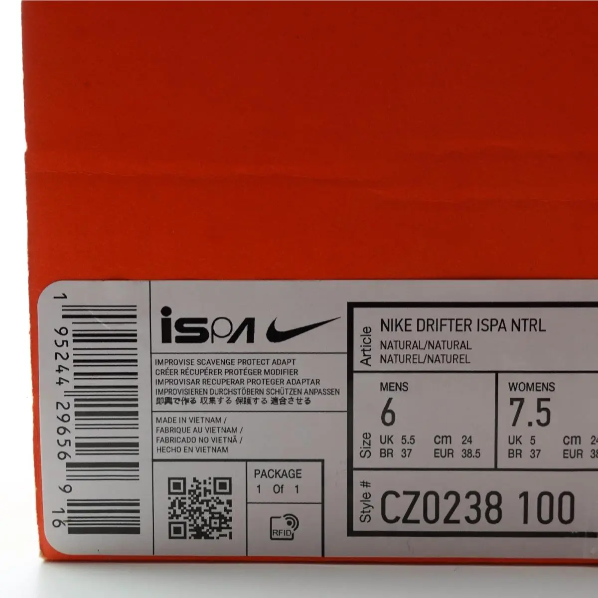 Nike shoes - Nike ISPA Drifter - ISPA Drifter - CZ0238 100 - Beige 10