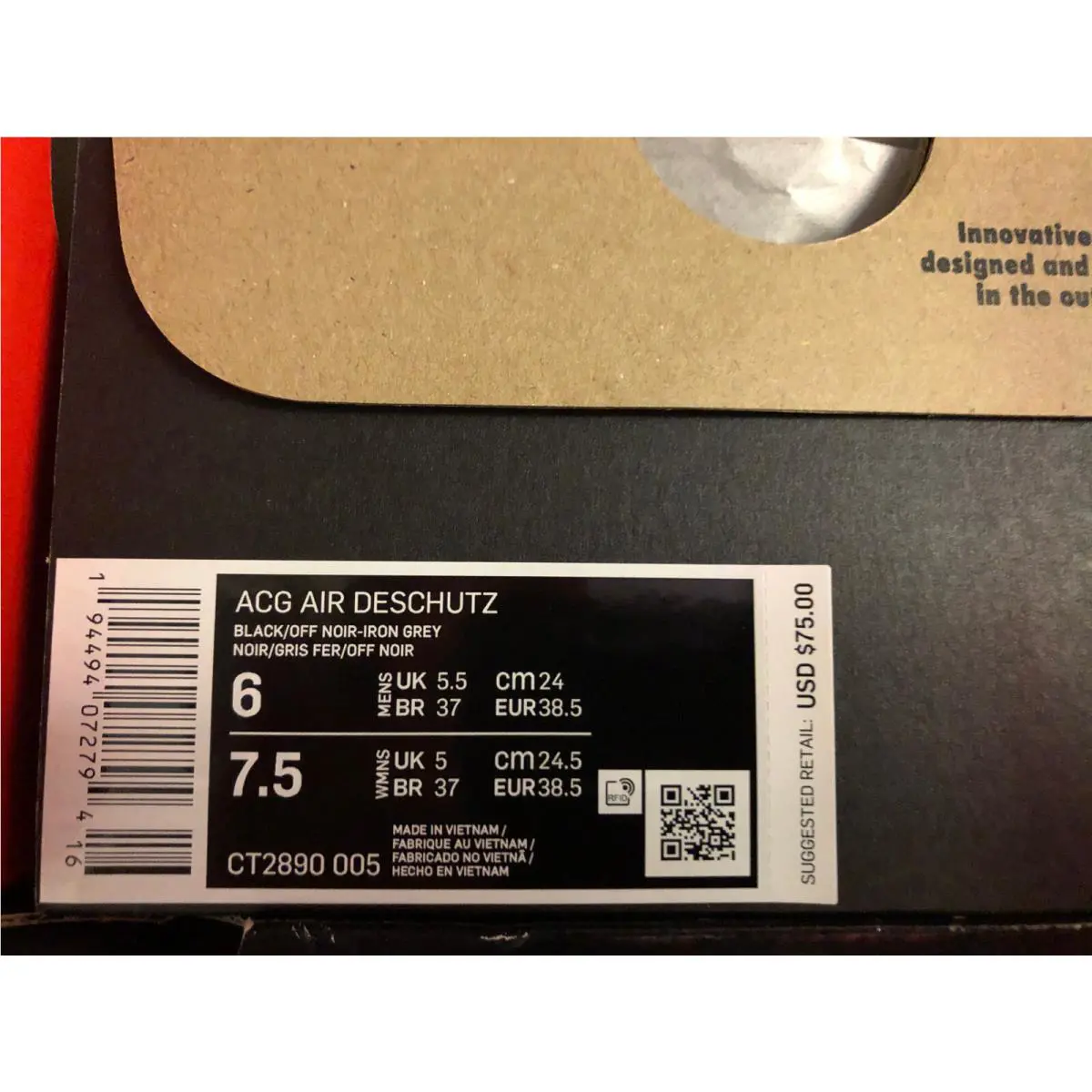 Nike shoes - CT 2890 - 005 - Black (UPC: 194494072794) 6