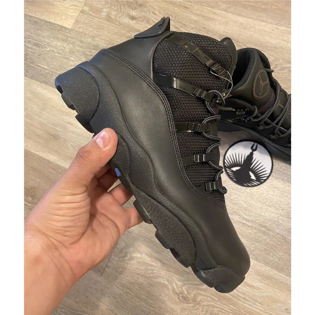 Nike shoes - Air Jordan Winterized 6 Rings - 414845001 - Black/Rustic (UPC: 196969581923) 8