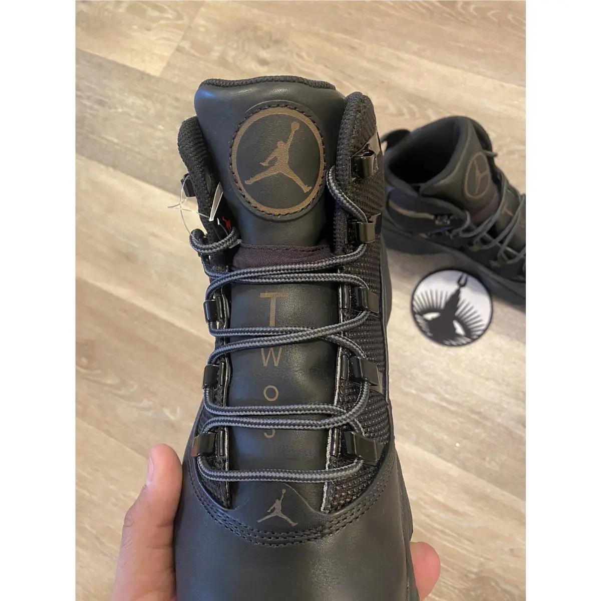 Nike shoes - Air Jordan Winterized 6 Rings - 414845001 - Black/Rustic (UPC: 196969581923) 6