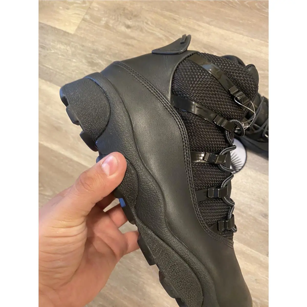 Nike shoes - Air Jordan Winterized 6 Rings - 414845001 - Black/Rustic (UPC: 196969581923) 7