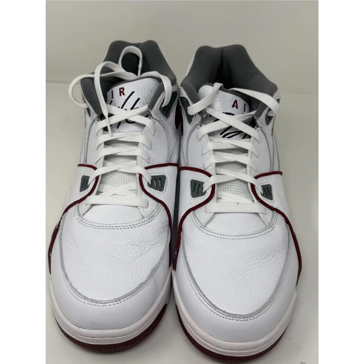 Nike shoes - Nike Air Flight 89 - Air Flight - DD1173-100 - White-Team Red-Smoke Grey (UPC: 194501548687) 0