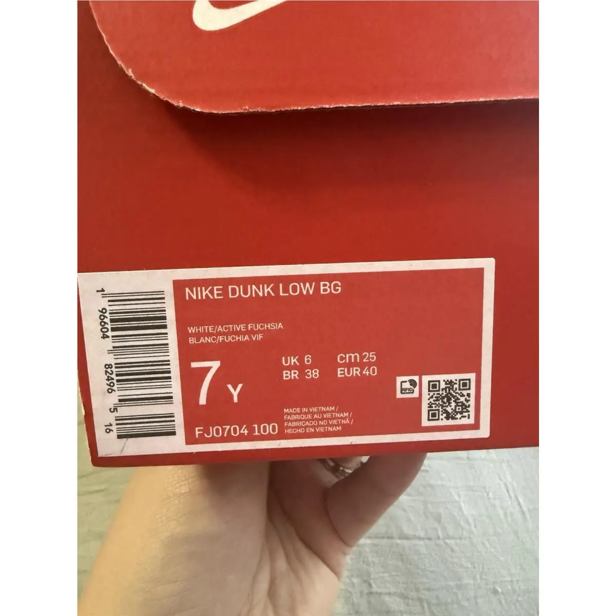 Nike shoes - Nike Dunk Low - Dunk Low - FJ0704-100 - Pink (UPC: 196604824965) 0