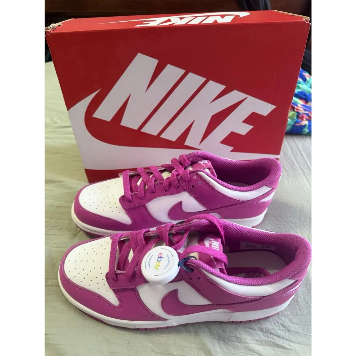 Nike shoes - Nike Dunk Low - Dunk Low - FJ0704-100 - Pink (UPC: 196604824965) 2