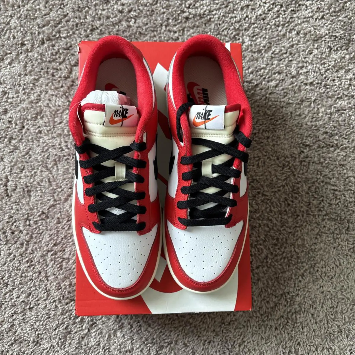 Nike shoes - Nike Dunks - Dunks - DZ2536-600 - Red 2