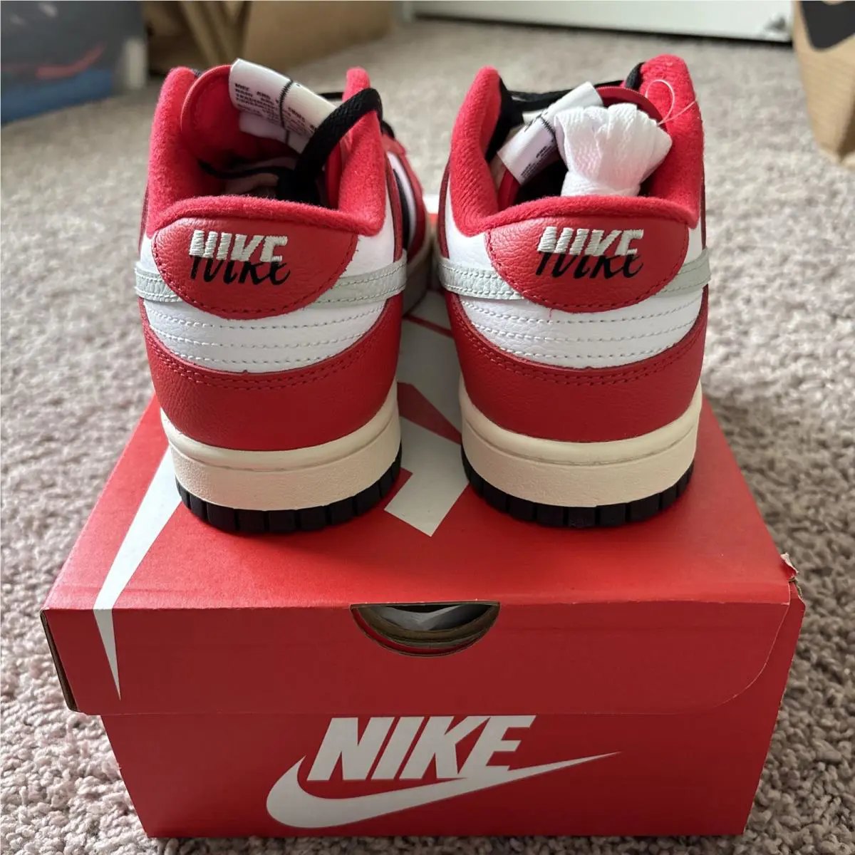 Nike shoes - Nike Dunks - Dunks - DZ2536-600 - Red 3