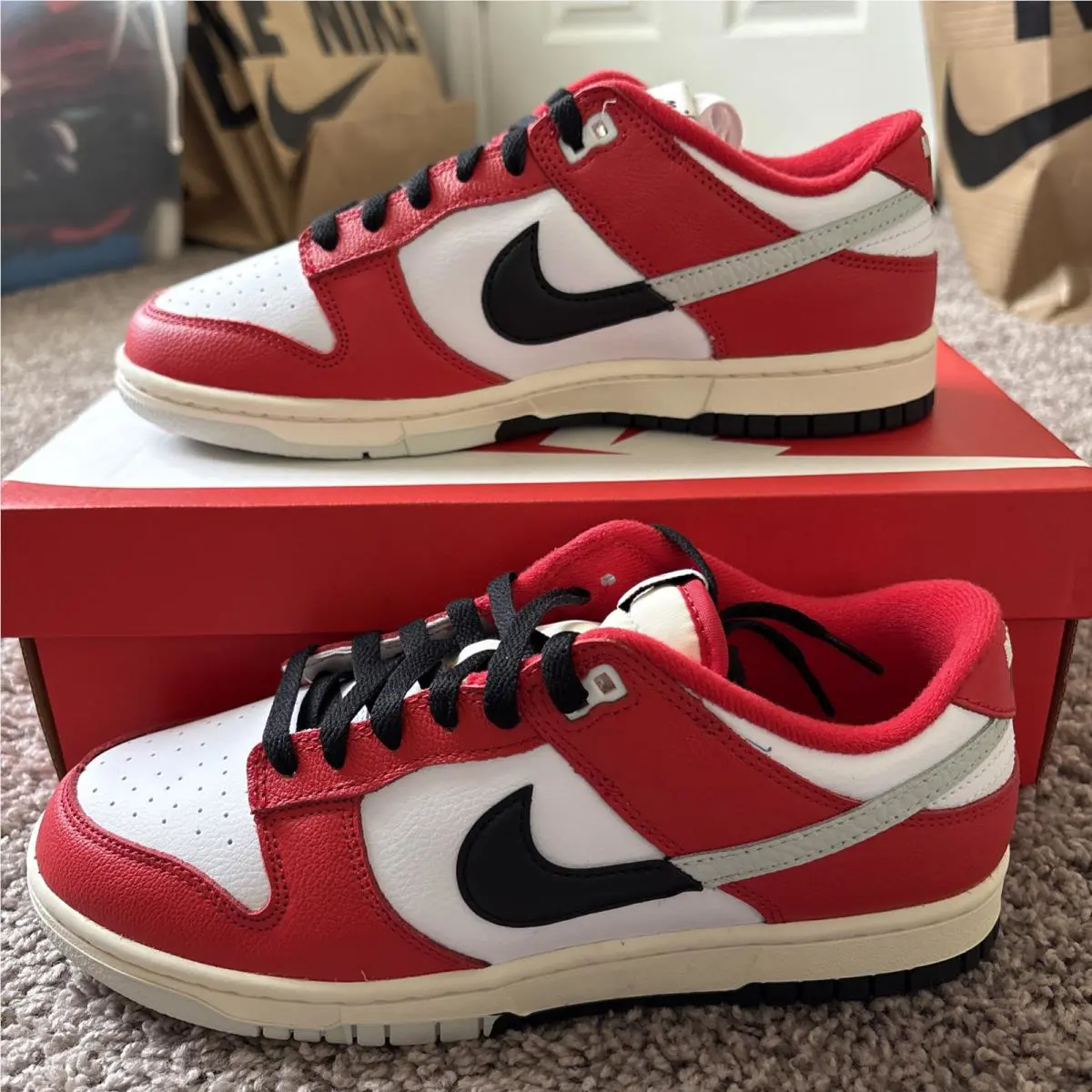Nike shoes - Nike Dunks - Dunks - DZ2536-600 - Red 4