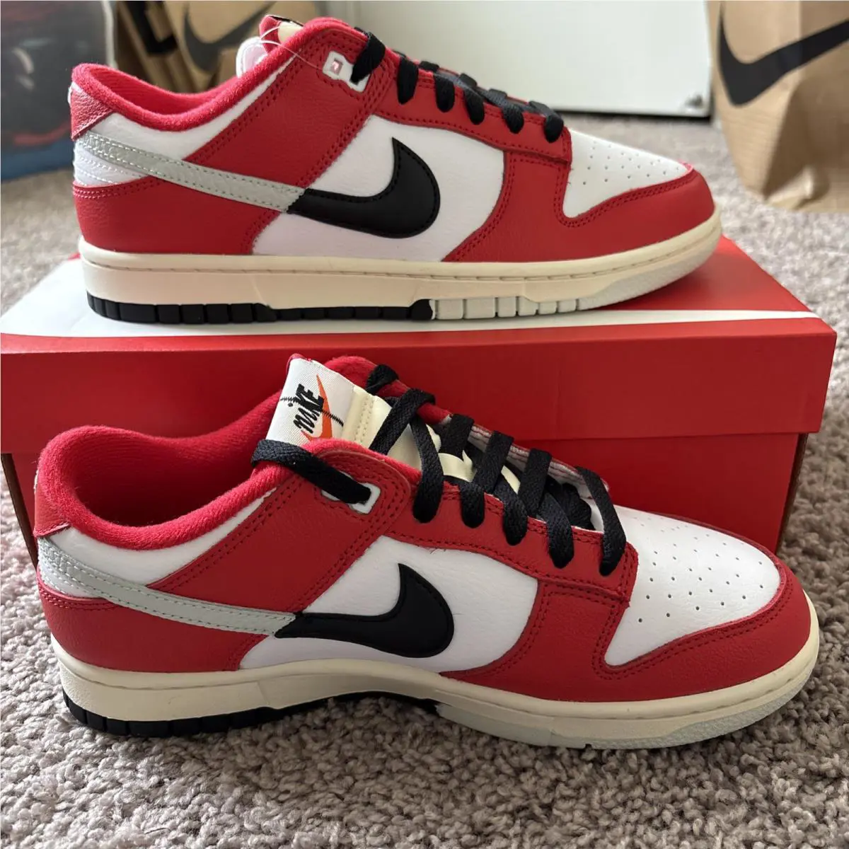 Nike shoes - Nike Dunks - Dunks - DZ2536-600 - Red 5