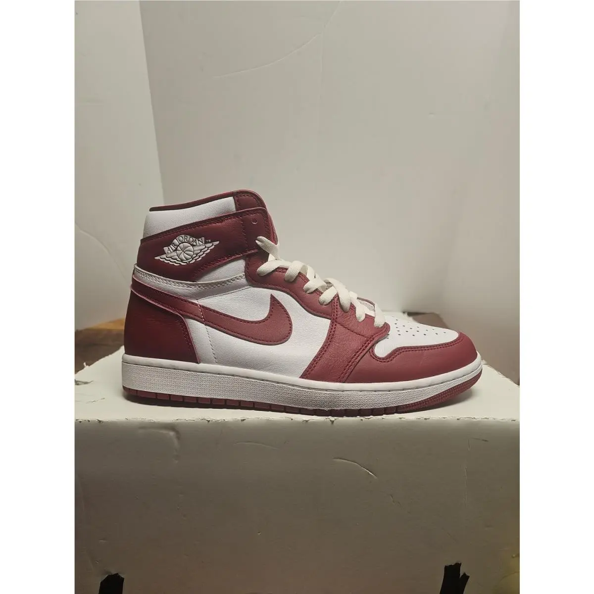 Nike Jordan 1 Retro High OG Artisanal Red/ White DZ5485 160 Fashion Shoes