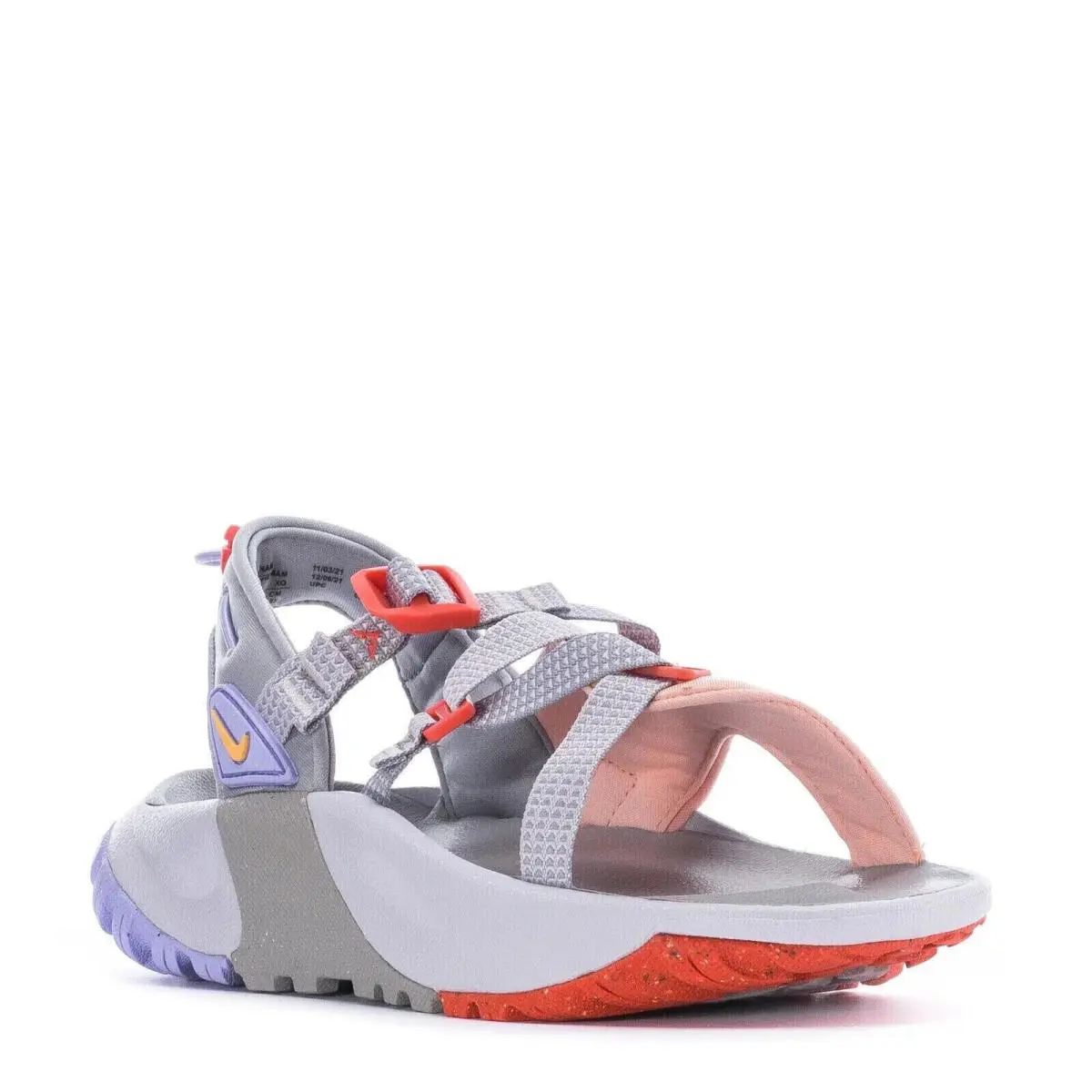 Nike Oneonta Sandal Slides Slipper Women Shoes Athletic Purple/orange Size 7
