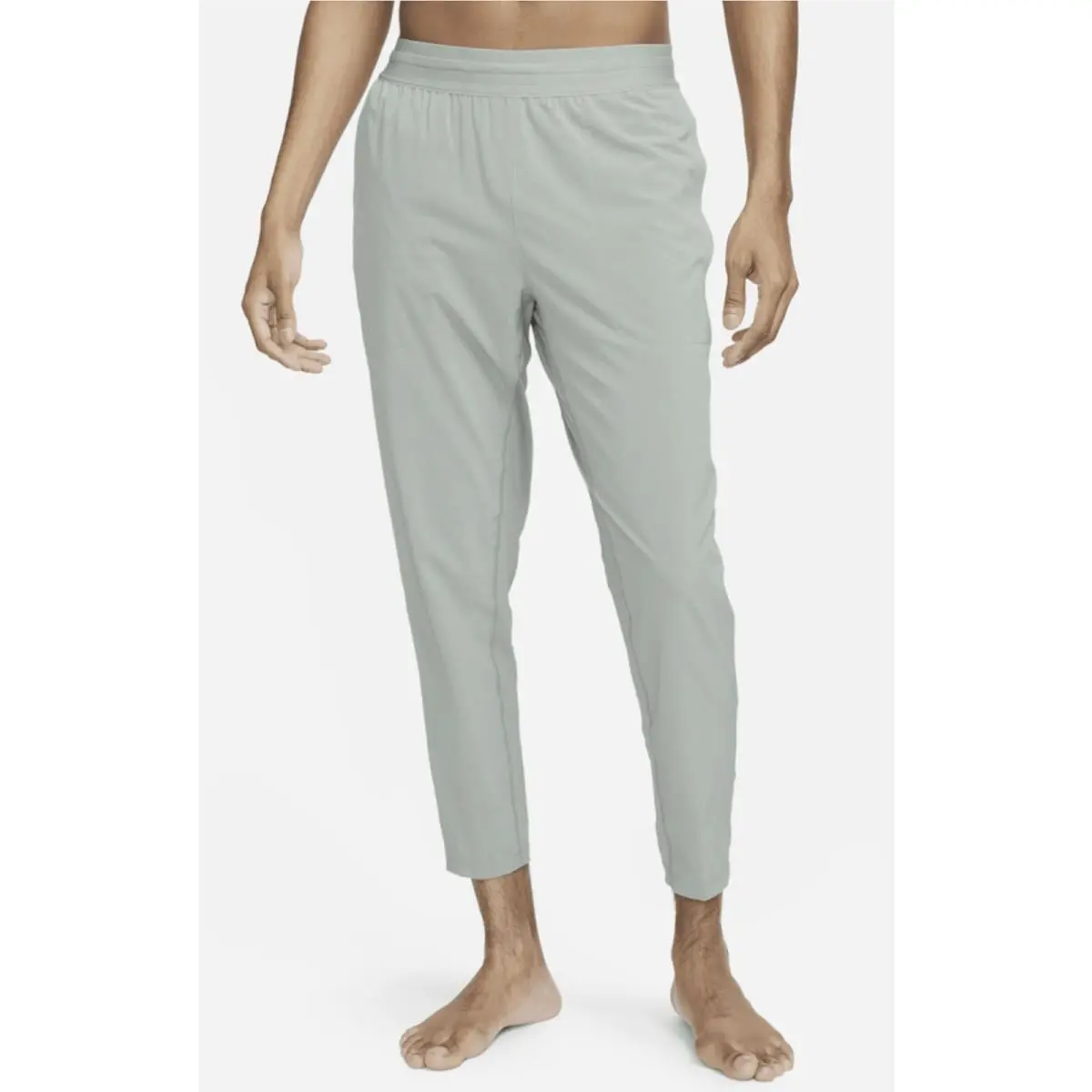 Nike Yoga Dri-fit Flex Woven Tapered Pants Mica Green Men’s Sz Small DV9883-330